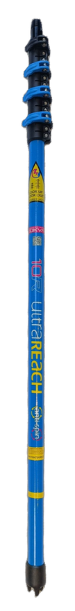 UltraReach anti-spin 4-section 10ft window cleaning pole