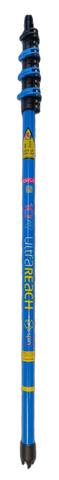 UltraReach anti-spin 4-section 10ft window cleaning pole