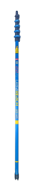 UltraReach anti-spin 5-section 22ft window cleaning pole