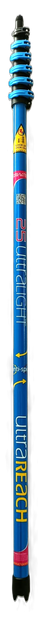 UltraLight 25 COMPACT HiMod anti-spin 6-section 25ft window cleaning pole