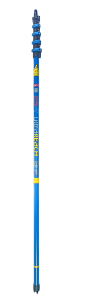 UltraReach anti-spin 5-section 25ft window cleaning pole