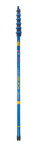 UltraReach anti-spin 6-section 25ft window cleaning pole