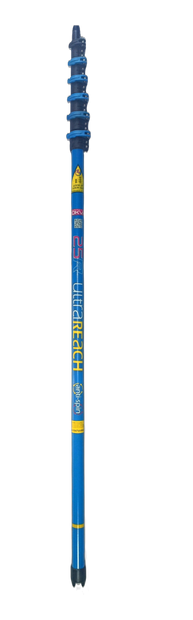 UltraReach anti-spin 6-section 25ft window cleaning pole