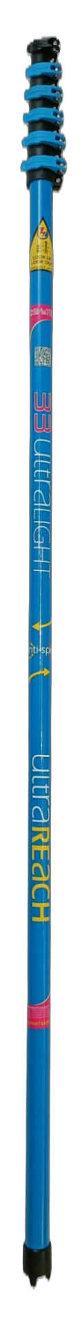 UltraLight 33 HiMod anti-spin 5-section 22ft window cleaning pole