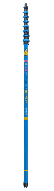 UltraReach anti-spin 8-section 40ft window cleaning pole