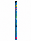 Clamped Gutter Base Blue Pole