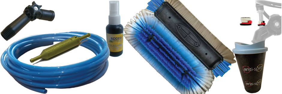 BUNDLE UltraReach 22R anti-spin 5-section 22ft window cleaning pole