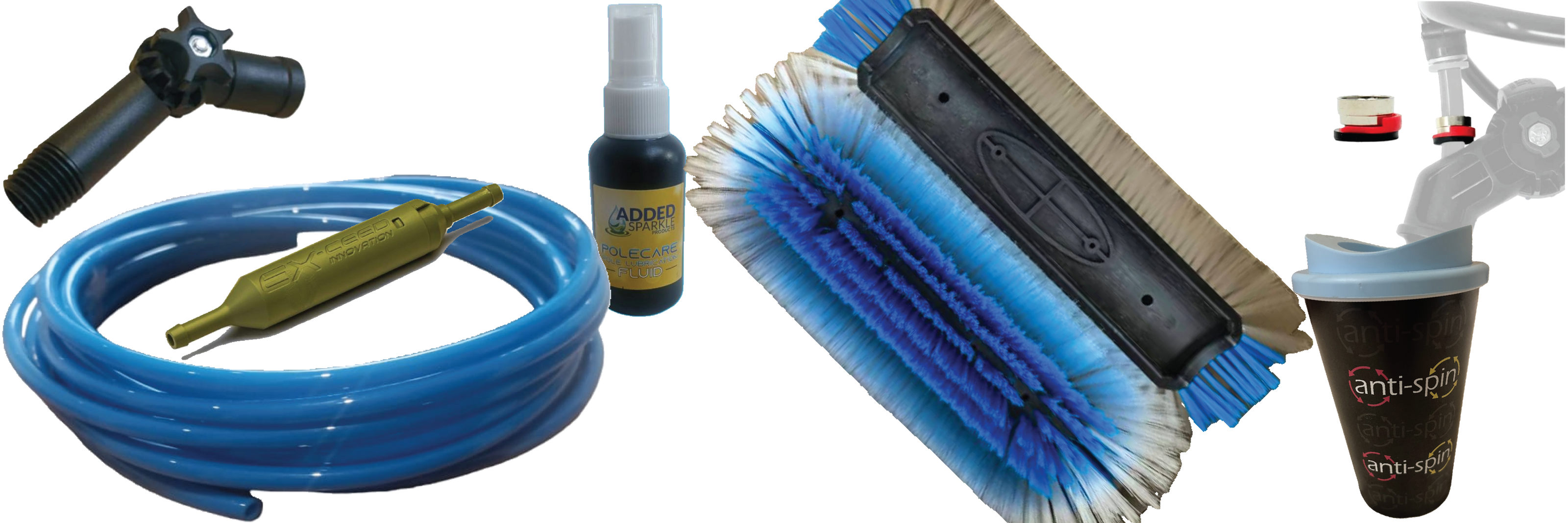 BUNDLE UltraReach 22R anti-spin 5-section 22ft window cleaning pole